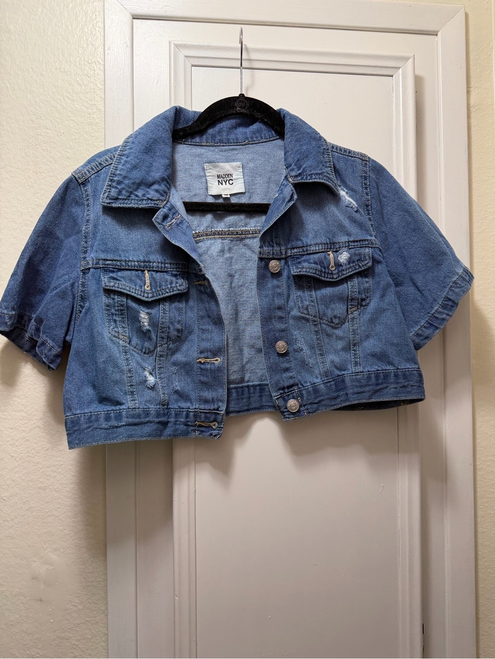 CROPPED JEAN JACKET